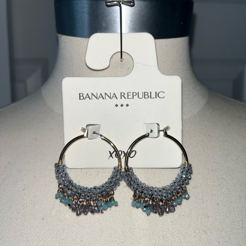New Banana Republic boho summer earrings